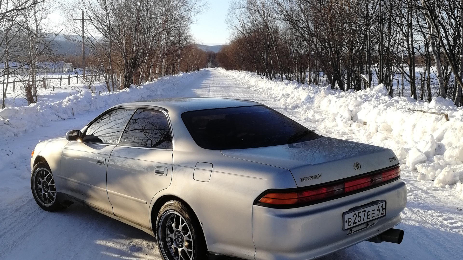 Toyota Mark II (90) 2.5 бензиновый 1994 Черный 90к на DRIVE2