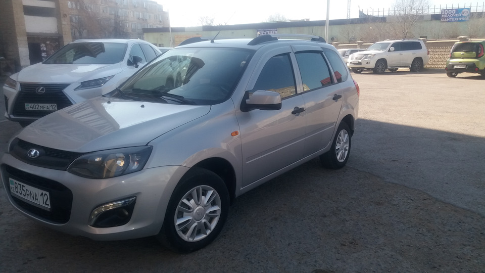 Крышка бензобака — Lada Калина Универсал (2G), 1,6 л, 2013 года ...