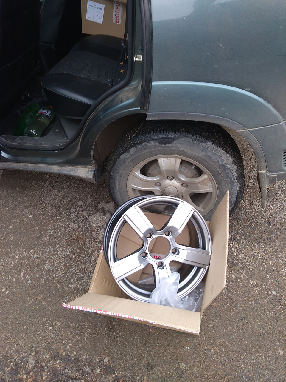 Диски Ifree райдер 16х6.5 — Chevrolet Niva GLX, 1,7 л, 2011 года ...