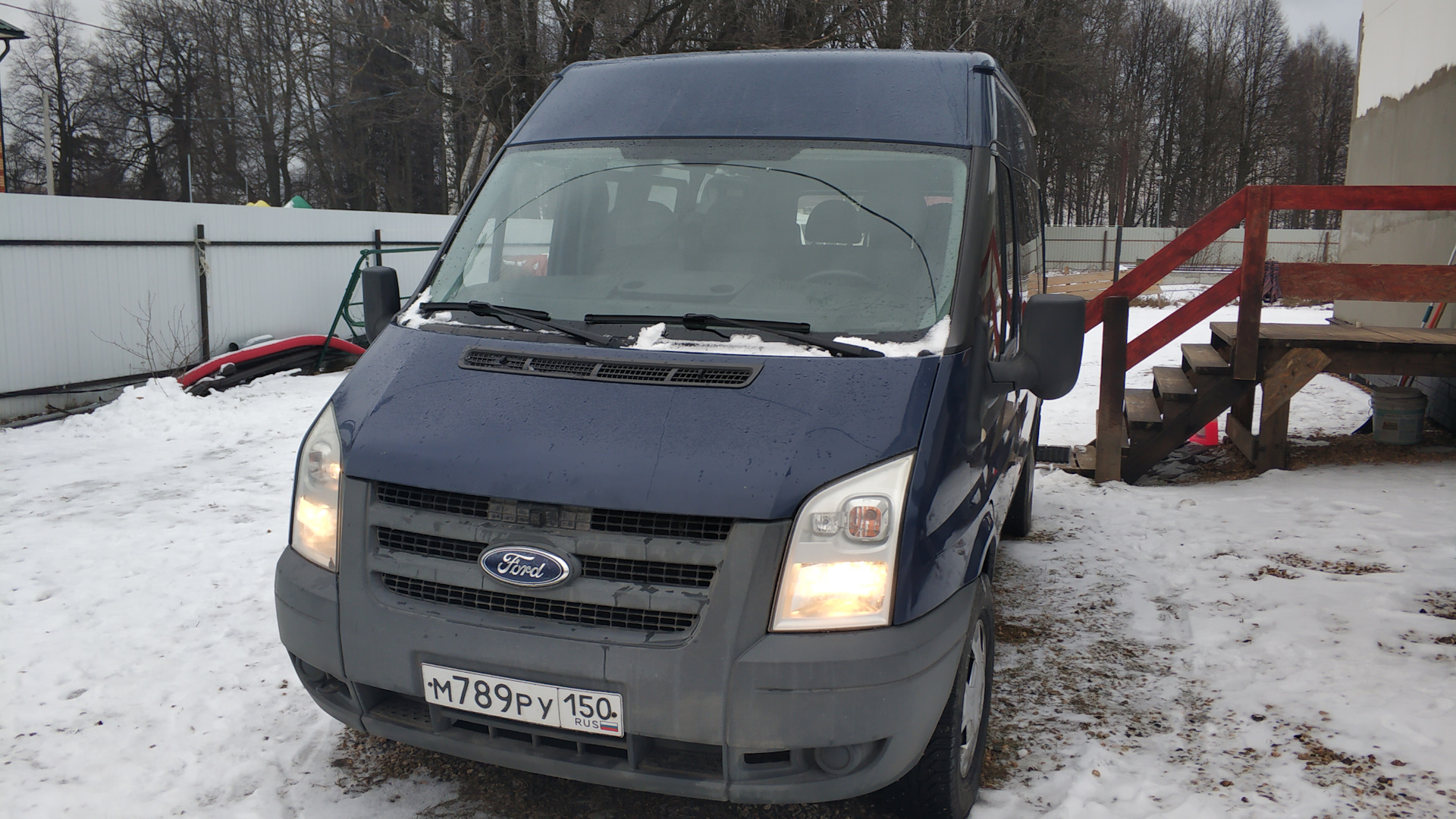 Ford Transit (7G) 2.3 бензиновый 2008 | 2.3 бензин на DRIVE2