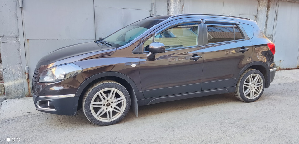 Ведро поехало! -2см клиренса +2см колеи — Suzuki SX4 (2G), 1,6 л, 2014 ...