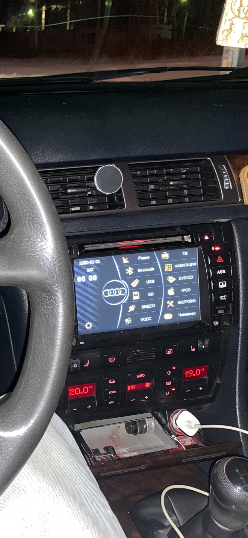 2 дин магнитола — Audi A6 (C5), 2,8 л, 1998 года | автозвук | DRIVE2