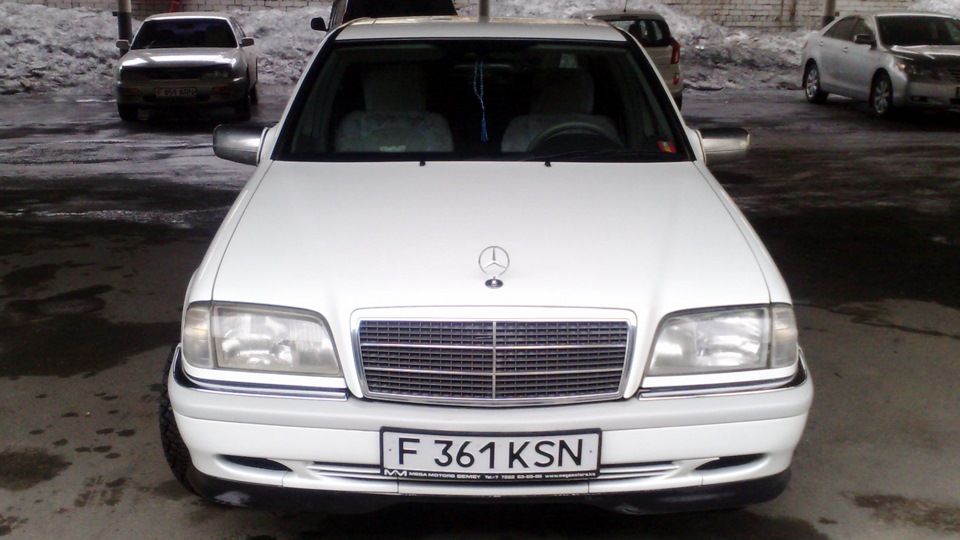После зимы — Mercedes-Benz C-class (W202), 1,8 л, 1996 года | визит на ...