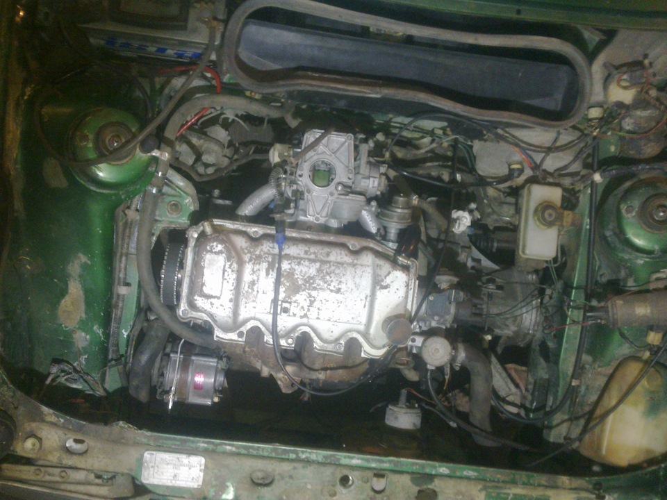 тосол в масле — Ford Escort Mk4, 1,1 л, 1986 года | своими руками | DRIVE2