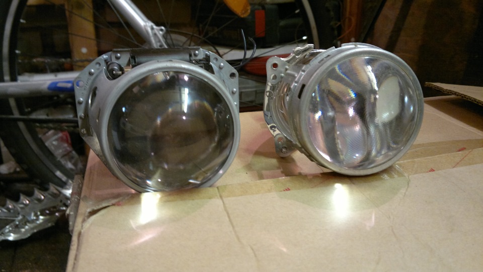 Самые тусклые фары в мире у самого проходимца. — Mitsubishi Pajero (4G ...