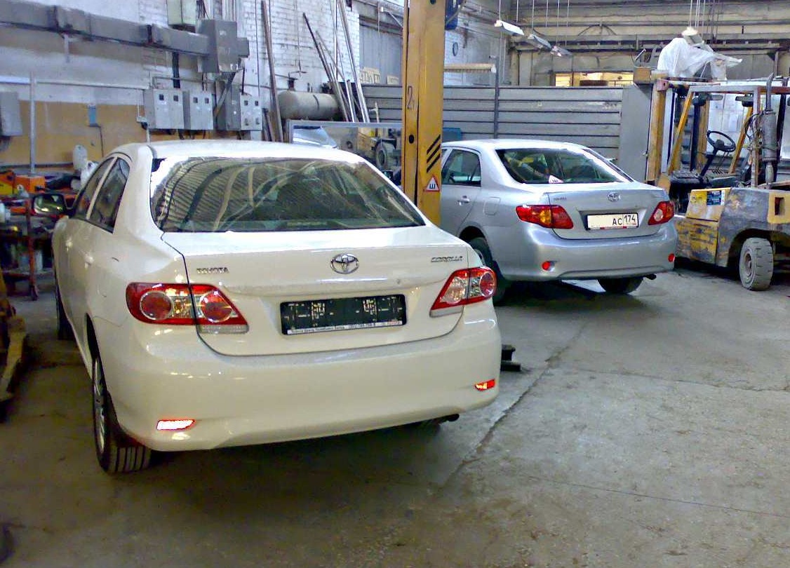 Corolla 07 vs Corolla 10 Toyota Corolla 16 2010 