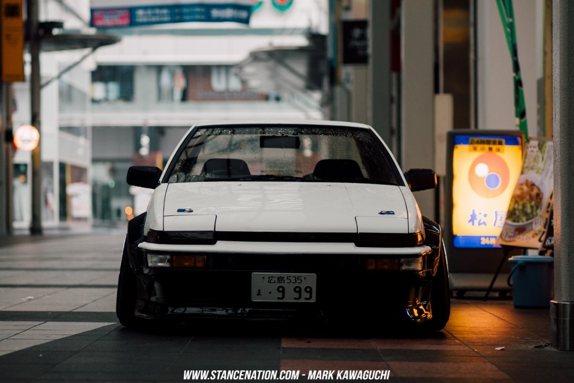 Toyota ae86 стенс