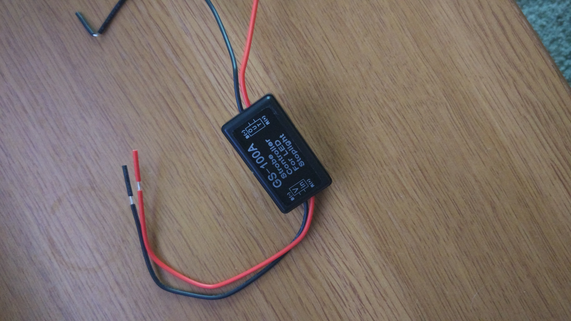 Стробоскоп на стоп-сигнал — Lada 112 Coupe, 1,6 л, 2008 года ...