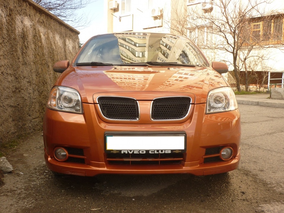 Chevrolet aveo t250 фары тюнинг новые фары Pontiac - Chevrolet Aveo Sedan (1G), 1,5 л, 2007 года тюнинг DRIVE2