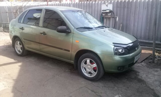Дела колесные) — Lada Калина седан, 1,4 л, 2008 года | колёсные диски ...