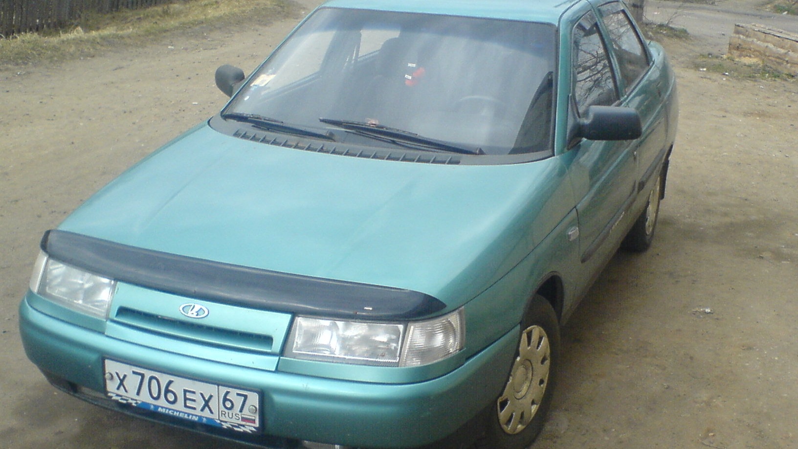 Lada 2110 сине-зеленый металлик