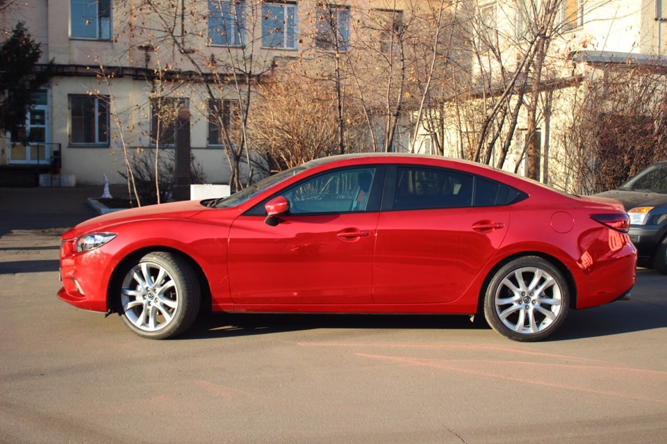 Mazda 6 матовый хром