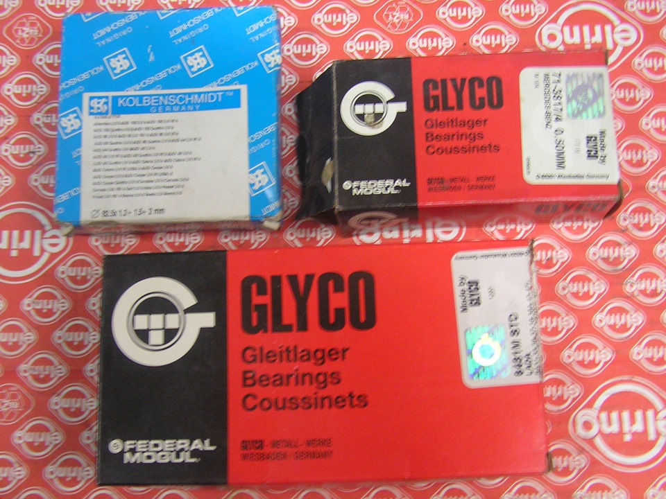 S1800 Вкладыши GLYCO — Lada 21083, 1,6 л, 1991 года | тюнинг | DRIVE2
