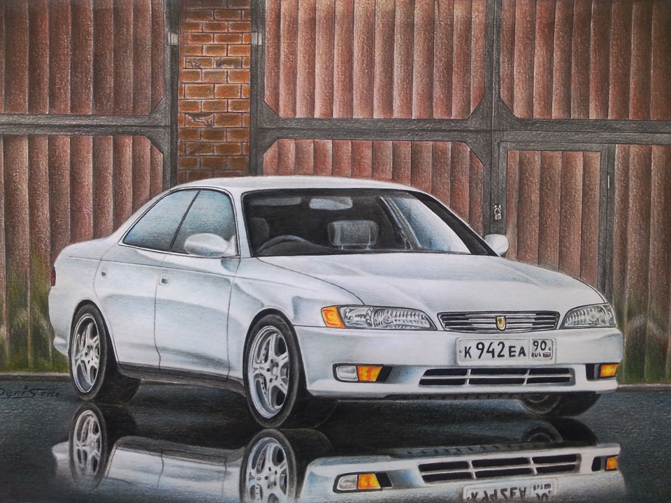 Mark 2 jzx90 рисунок