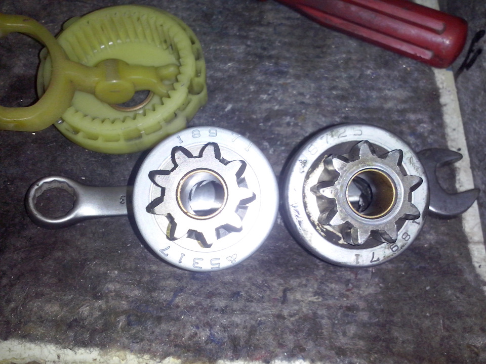 Разборка стартера и замена бендикса на SH. — Subaru Forester (SH), 2,5 ...