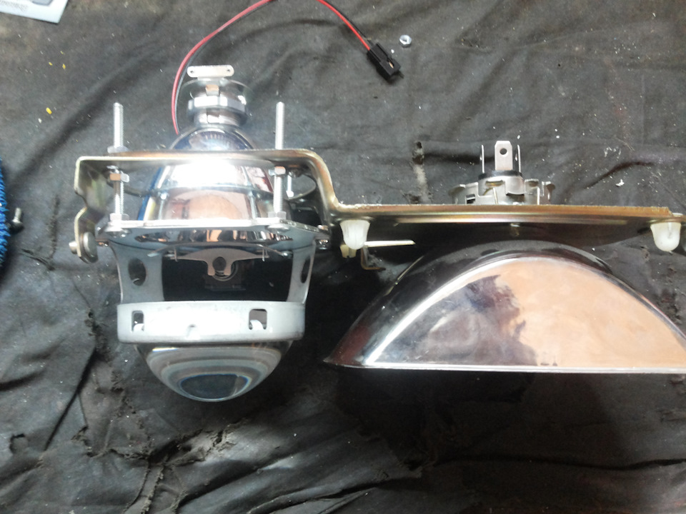 Переделка фар Ваз 2110! — Mercedes-Benz V-Class (W638), 2,8 л, 2000 ...