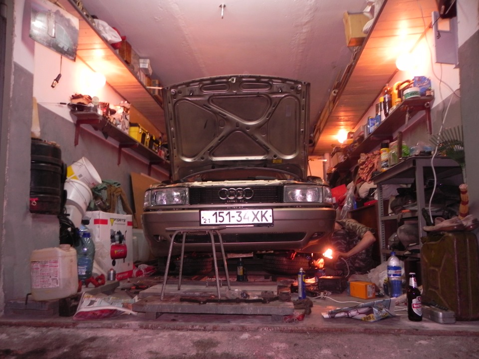Ходовая (1 часть фотографии) — Audi 80 (B3), 1,8 л, 1991 года | своими ...