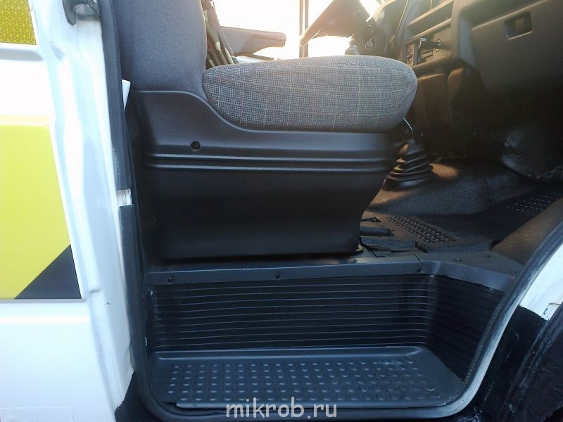 накладка на торец ступеньки своими силами. — Ford Transit (5G), 2,5 л ...