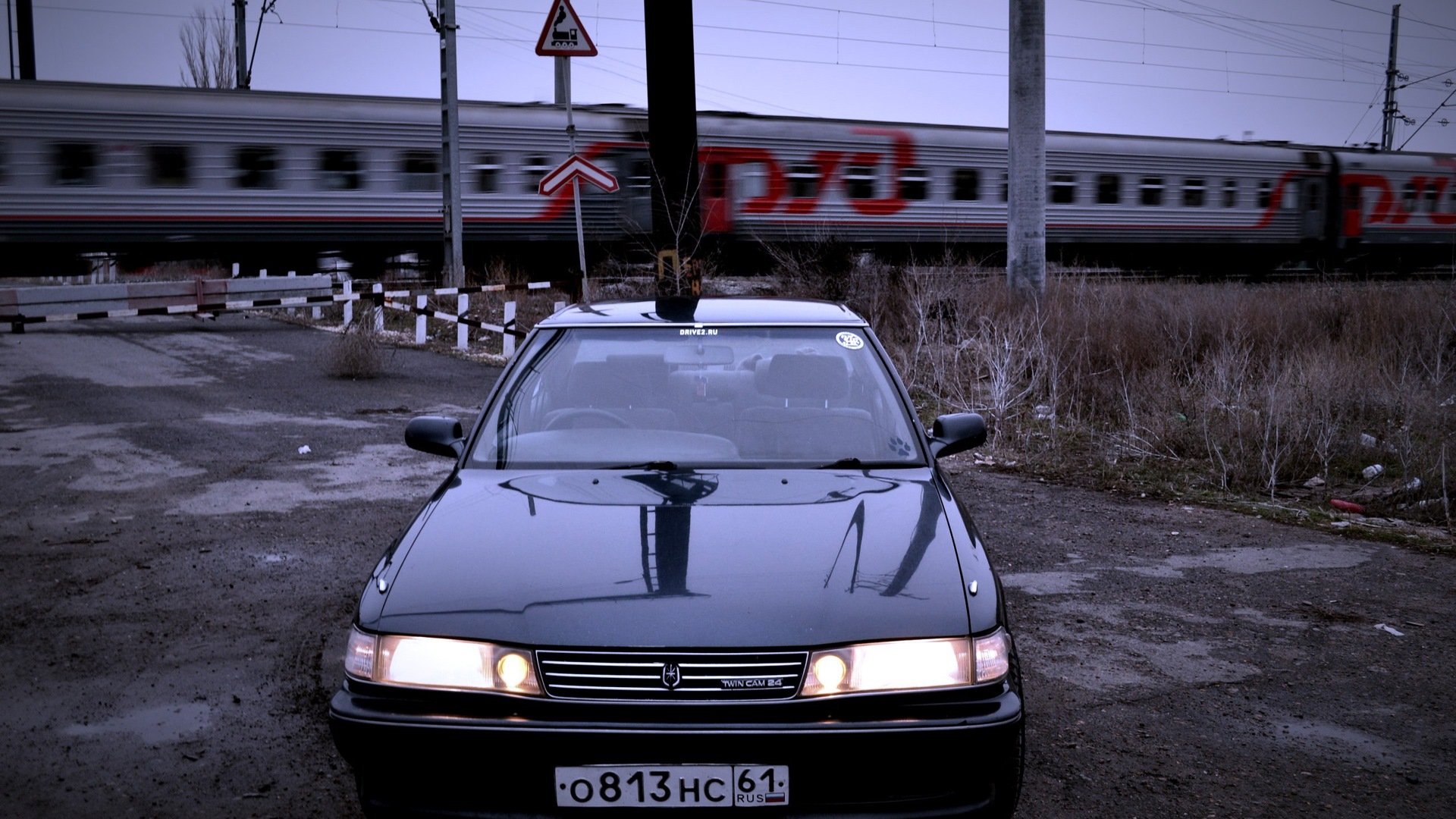 Toyota Mark II (80) 2.0 бензиновый 1990 | Мрачный э-М на DRIVE2