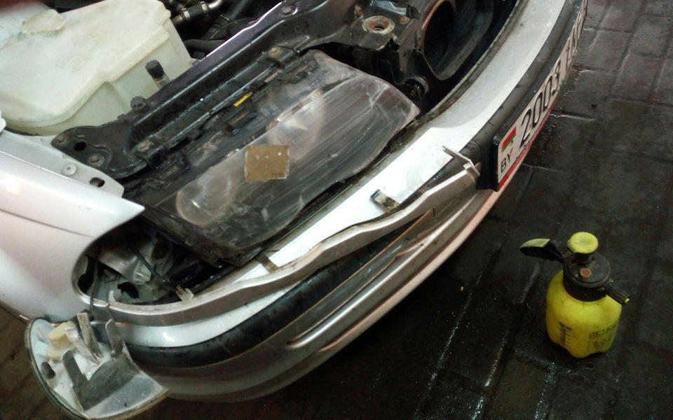 Решил отполировать фары — DRIVE2