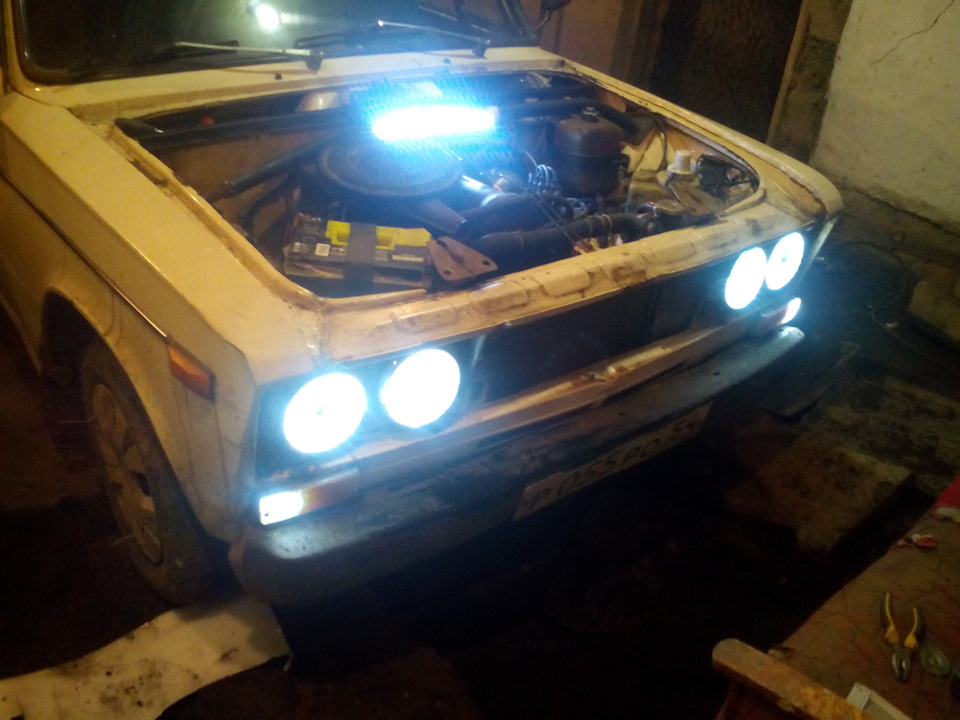 решил переделать решетку радиатора — Lada 21065, 1,6 л, 1994 года ...