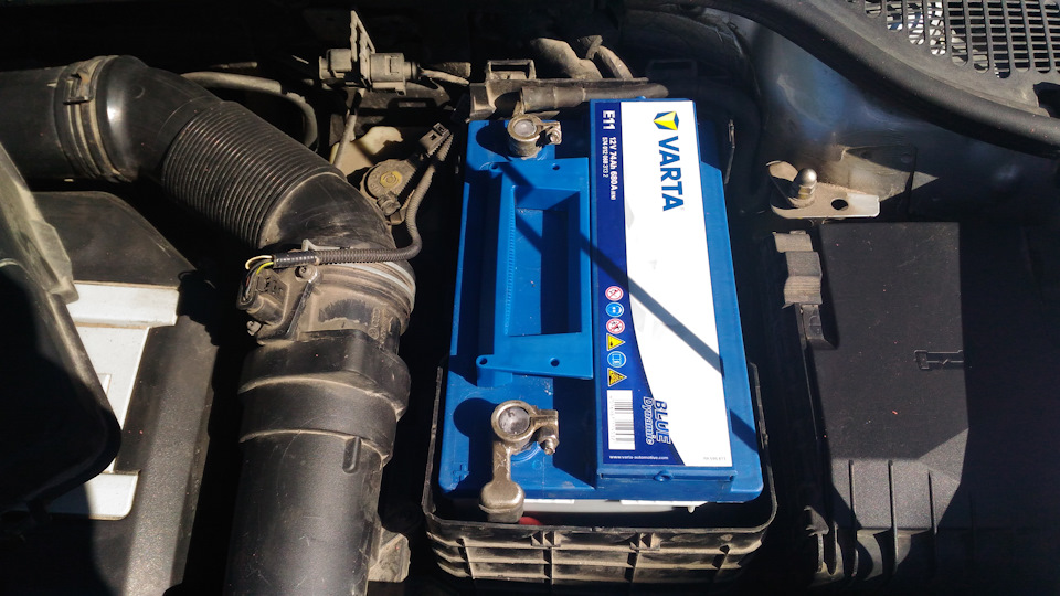 Коротко о аккумуляторе VARTA — Skoda Octavia A5 Mk2, 1,8 л, 2009 года ...