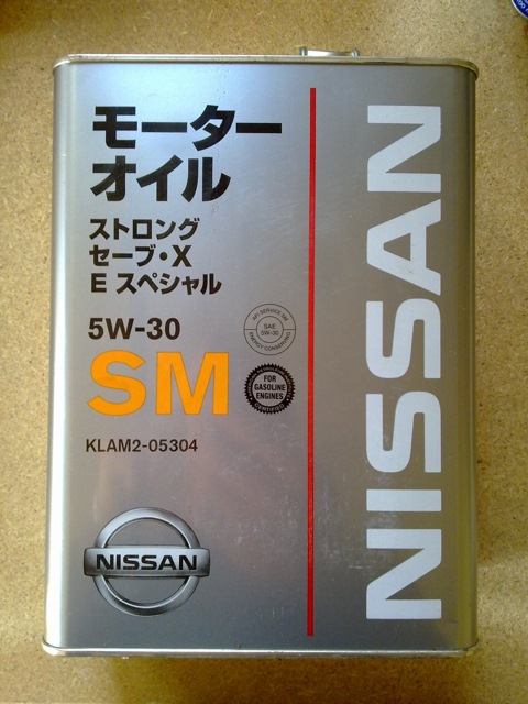 KLAM205304 Nissan Strong Save X E-Special SM 5w-30 NISSAN INFINITI ...