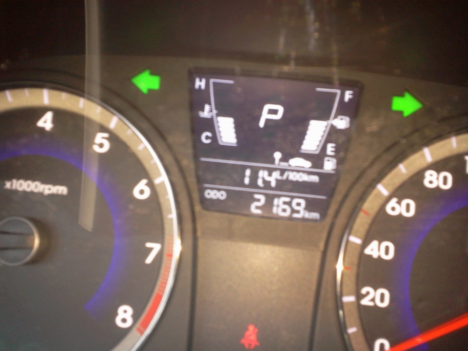 Расход топлива. — Hyundai Solaris, 1,4 л, 2012 года | наблюдение | DRIVE2