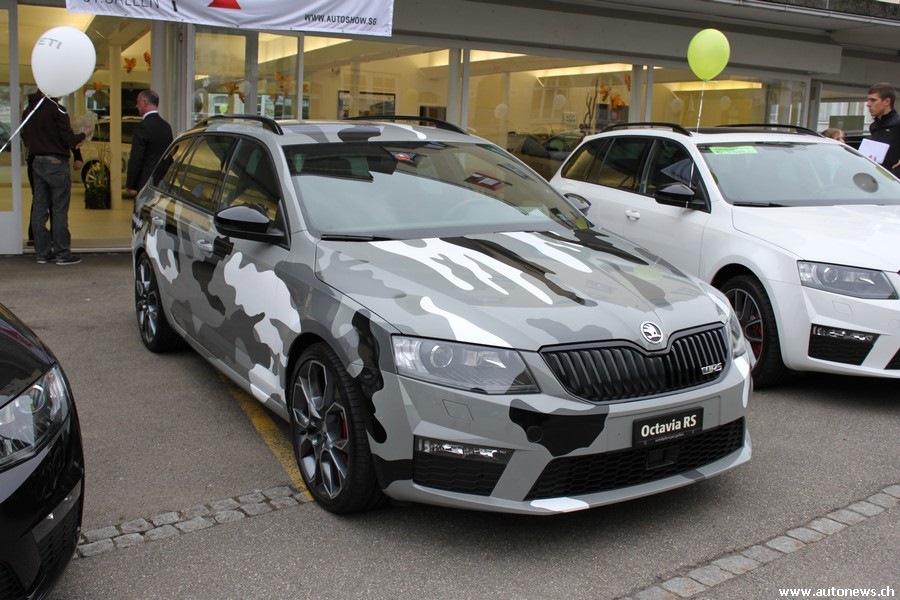 Skoda Octavia a7 матовая