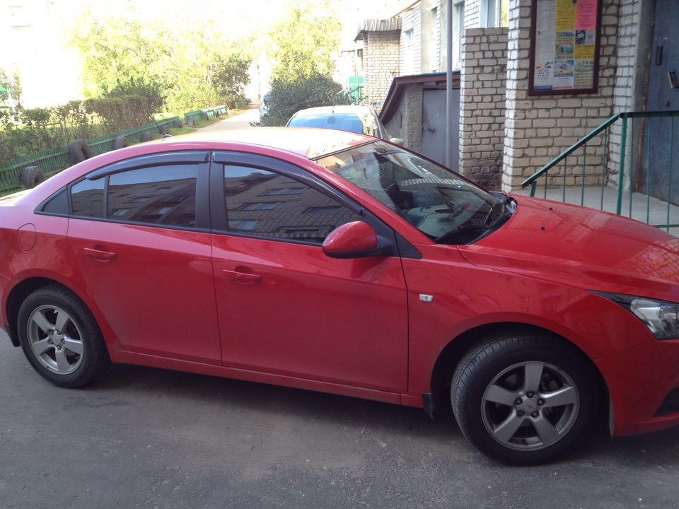 Хромированный молдинг как на LT — Chevrolet Cruze (1G), 1,6 л, 2012 ...