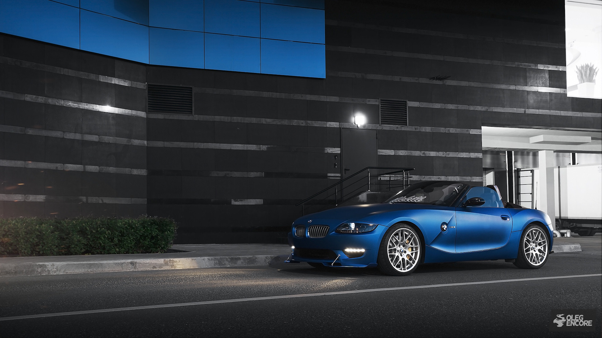 BMW z4 кабриолет синий