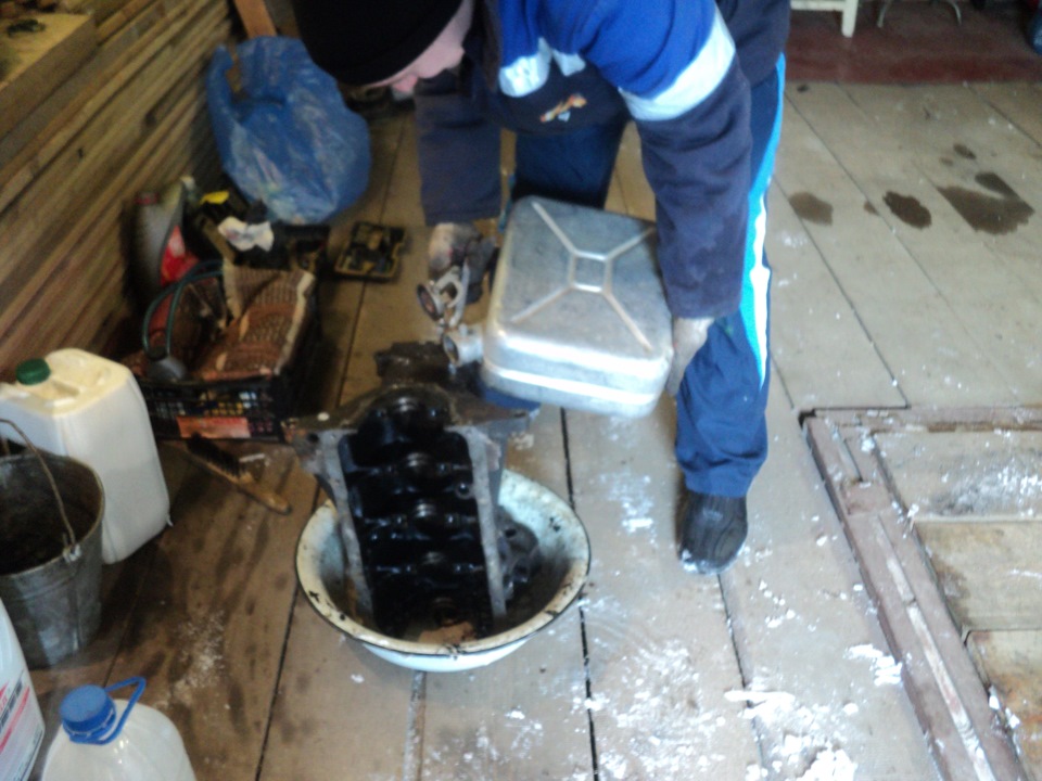 3af4364s 960 Как отмыть блок после расточки