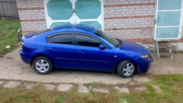 Mazda 3 (1G) BK 1.6 бензиновый 2007 | синевик на DRIVE2