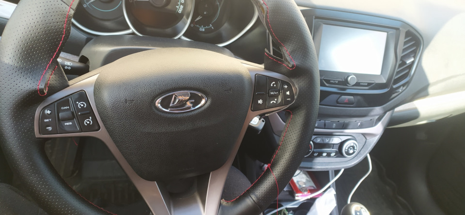 Перешивка руля своими руками — Lada Vesta (1G), 1,6 л, 2016 года ...