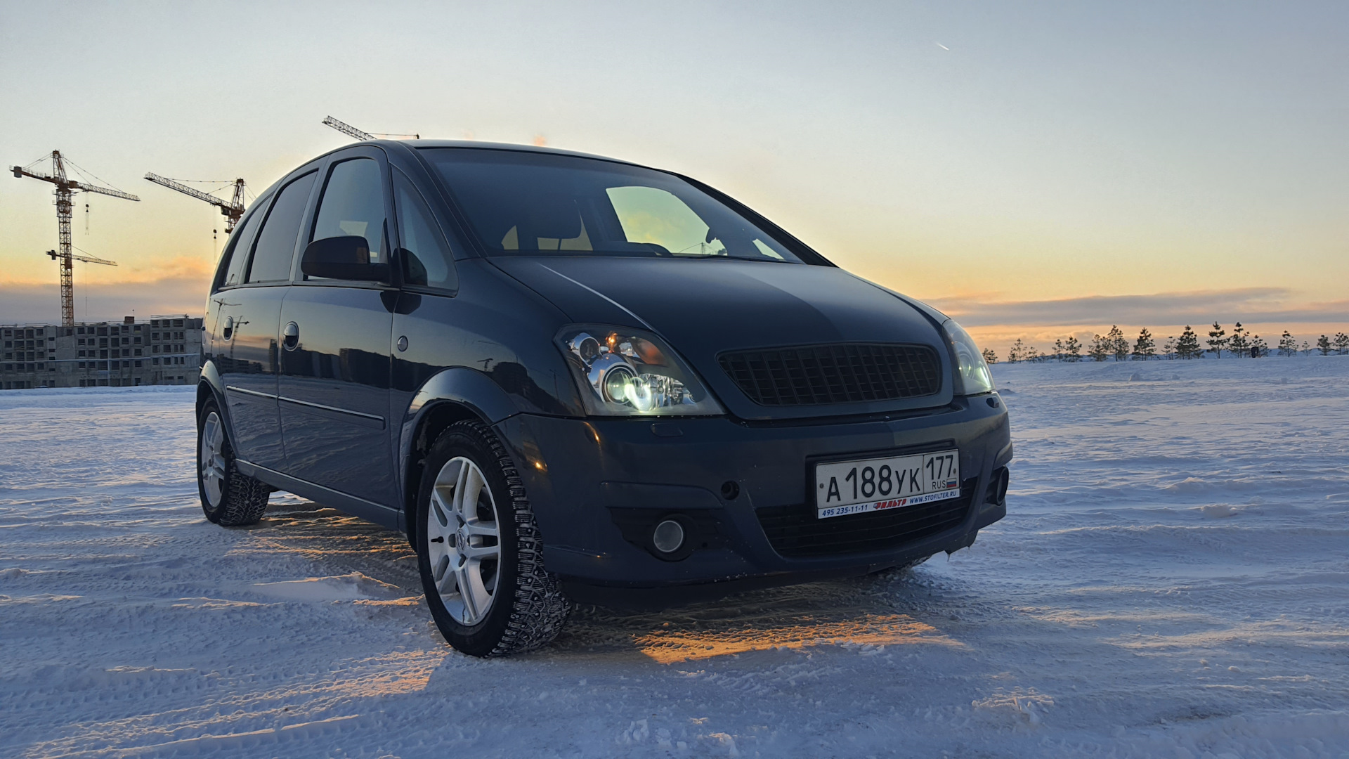 Opel Meriva (A) 1.6 бензиновый 2007 | Синяя стрела на DRIVE2