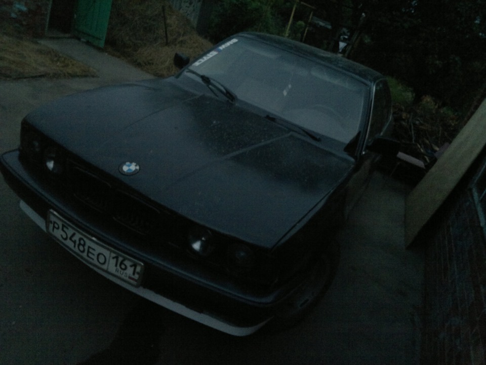 Подключение туманок на Bandite . — BMW 5 series (E34), 3,4 л, 1993 года ...