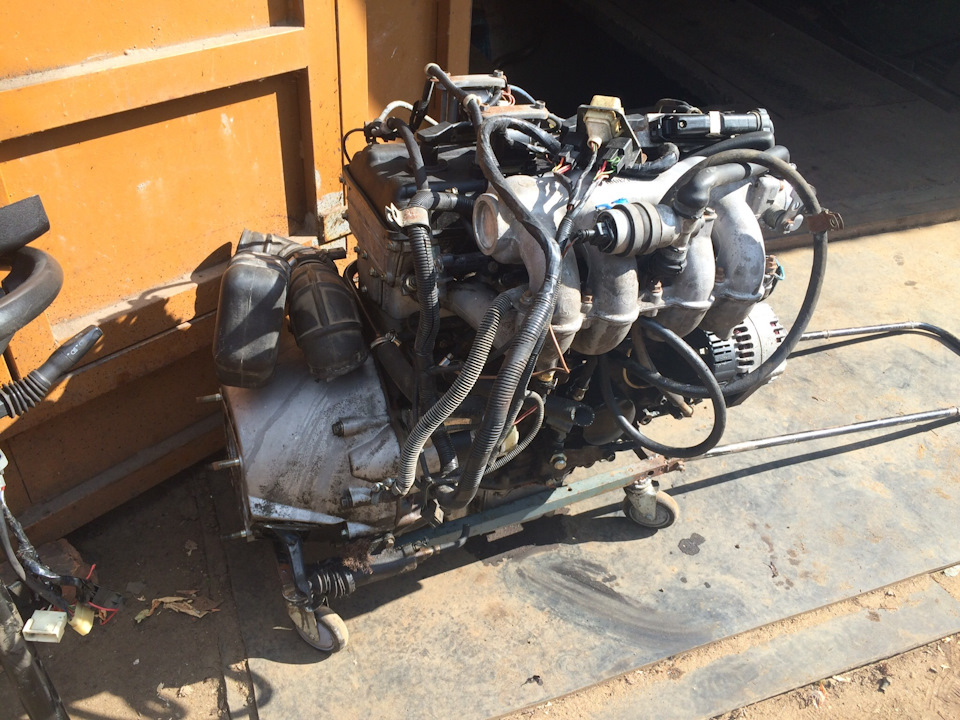 Долго думал, но решился на установку 406 двигателя и подвески от 105 ...