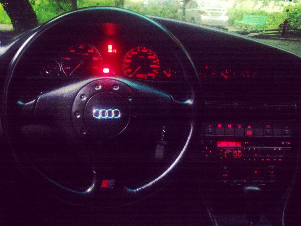 Ідеальный S-руль)) и другое — Audi A6 (C4), 2,6 л, 1996 года | тюнинг ...