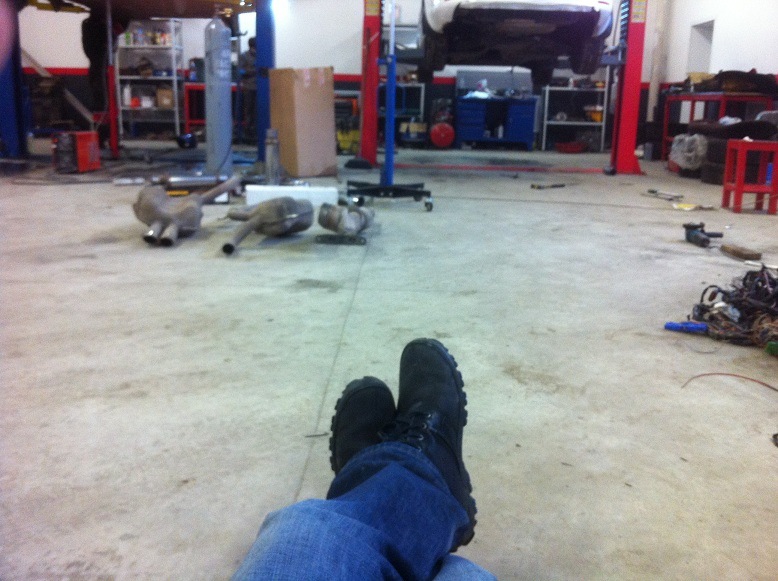 Бу-бу выхлоп или двухтрубный тихоход! — Skoda Octavia A5 Mk2, 1,8 л ...