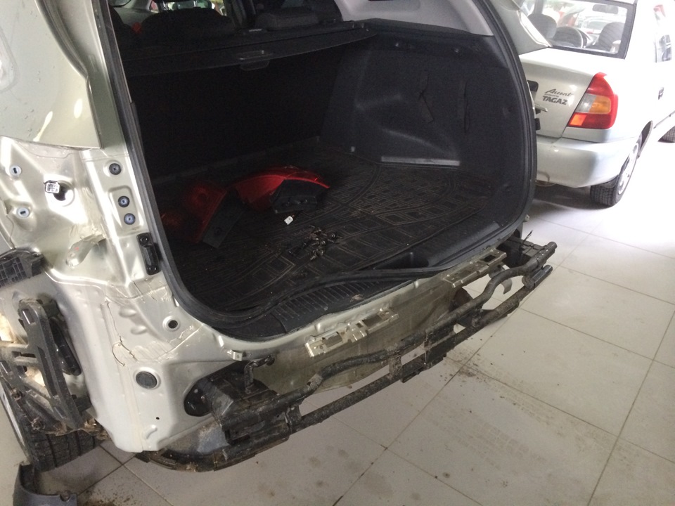 Ремонт после ДТП + парктроник PARKMASTER 4DJ34. — KIA Ceed SW (2G), 1,6 ...