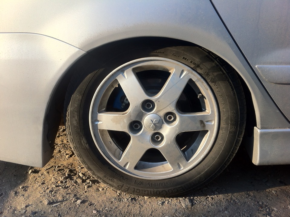 Задние пневмостойки: цель достигнута! — Mitsubishi Lancer IX, 1,6 л ...