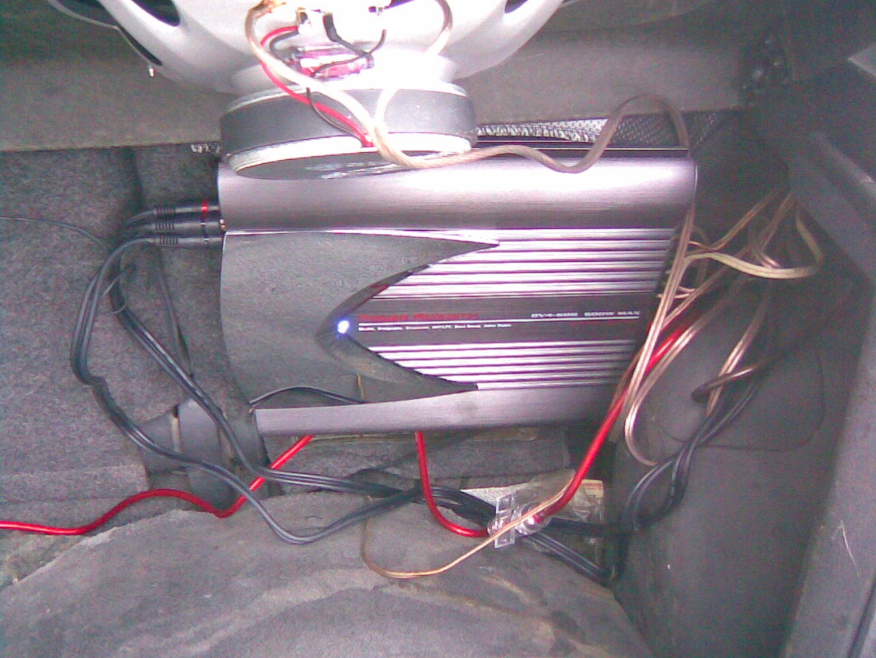 Installing JBL GTO 938  PowerAcoustik OV4-600 - Toyota Yaris 10L 2000