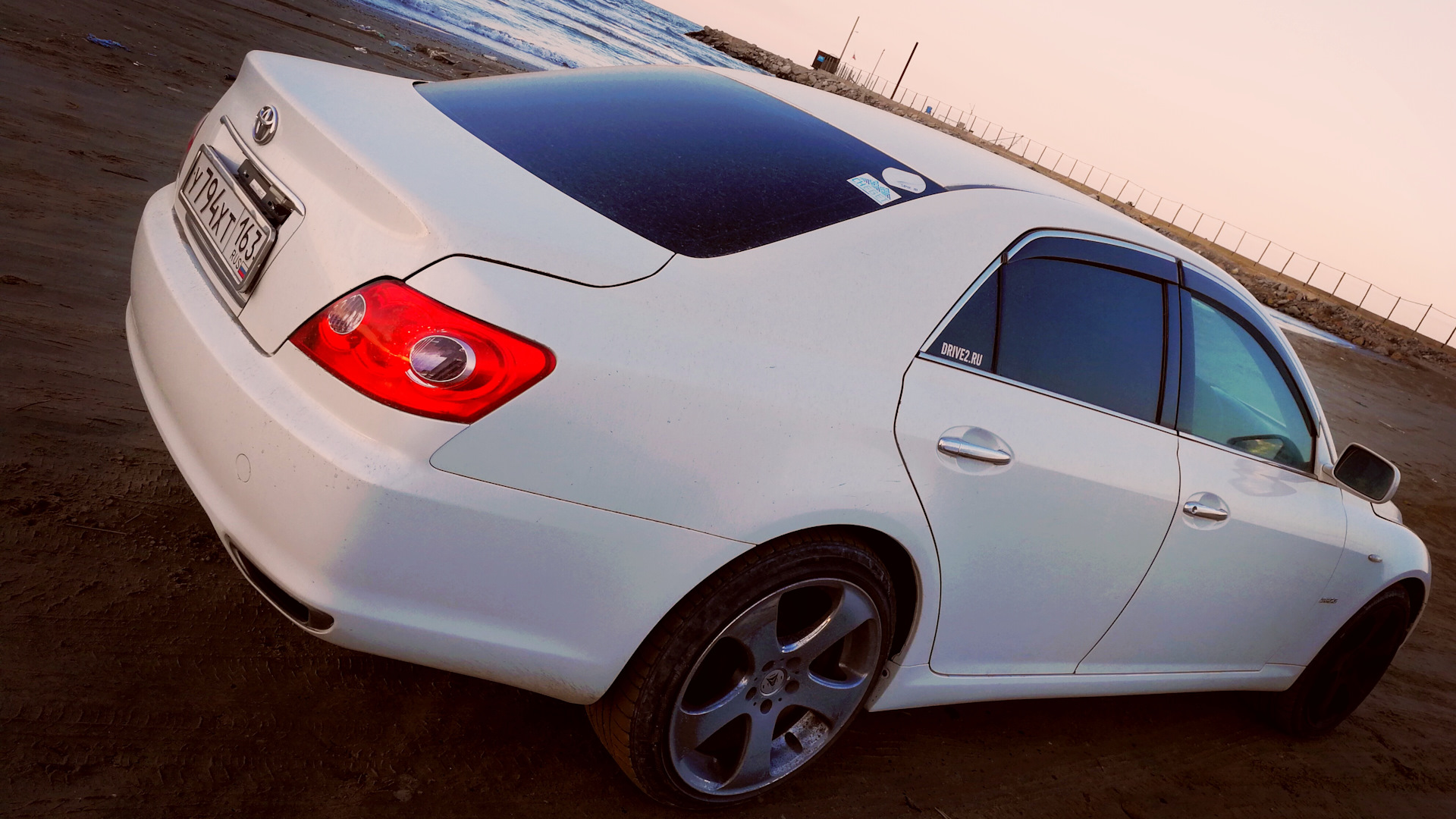 Toyota Mark X (GRX120) 2.5 бензиновый 2006 | Орёл в тени змеи на DRIVE2