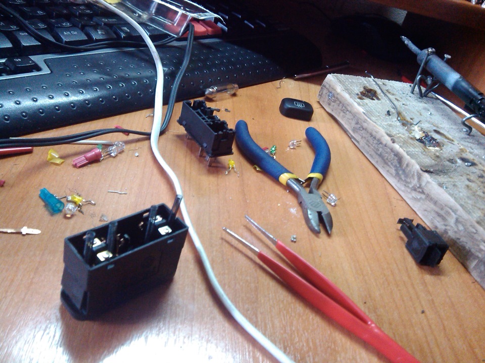 Пересвет кнопок и приборки — Lada 2115, 1,5 л, 2005 года | стайлинг ...