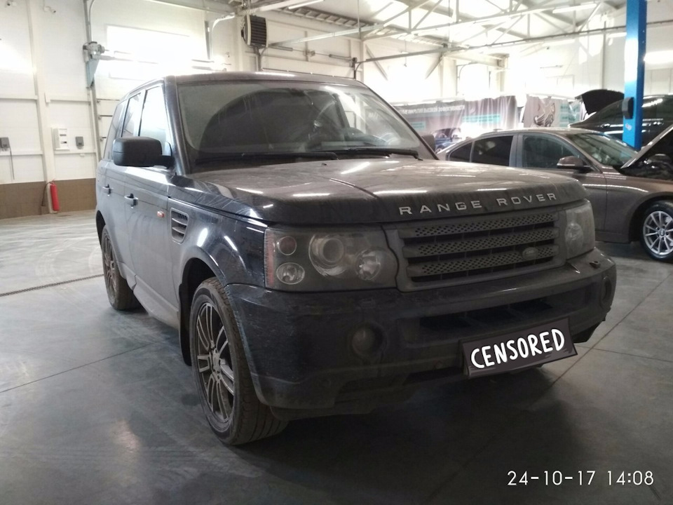 Программное отключение клапана ЕГР Range Rover Sport 2007my 2.7 TD AT ...