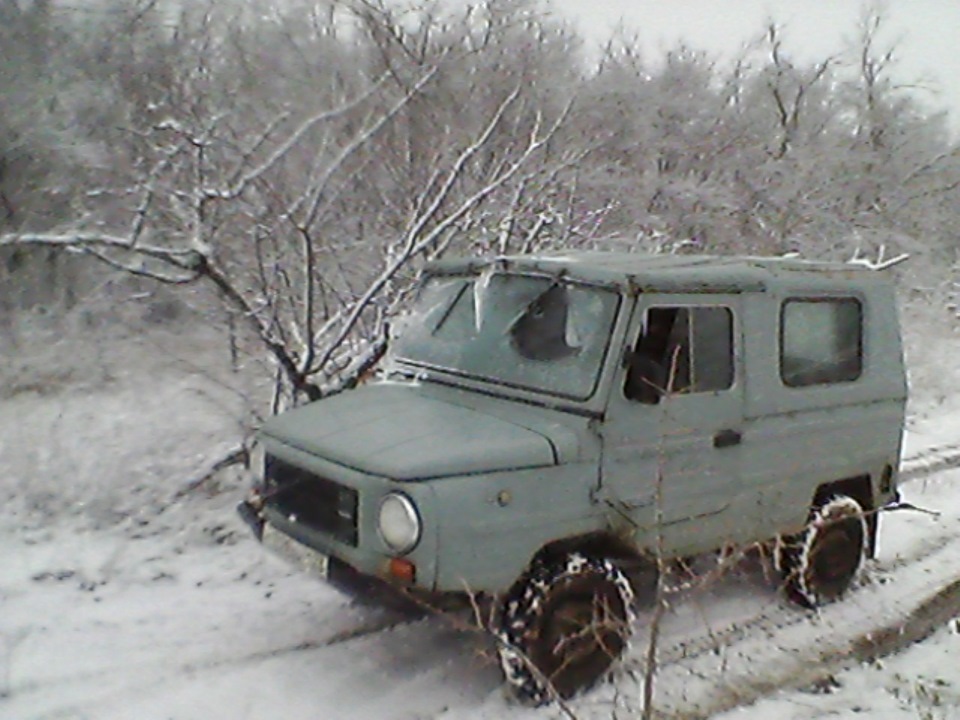 Луаз по снегу видео