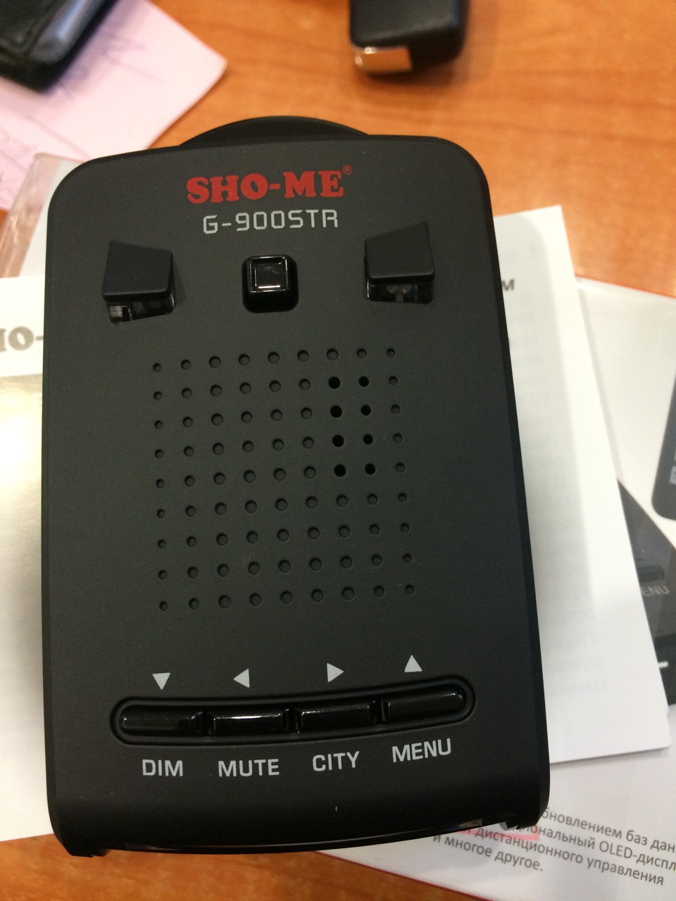 Радар детектор SHO-ME G-900STR — Daewoo Nexia (2G), 1,5 л, 2002 года ...