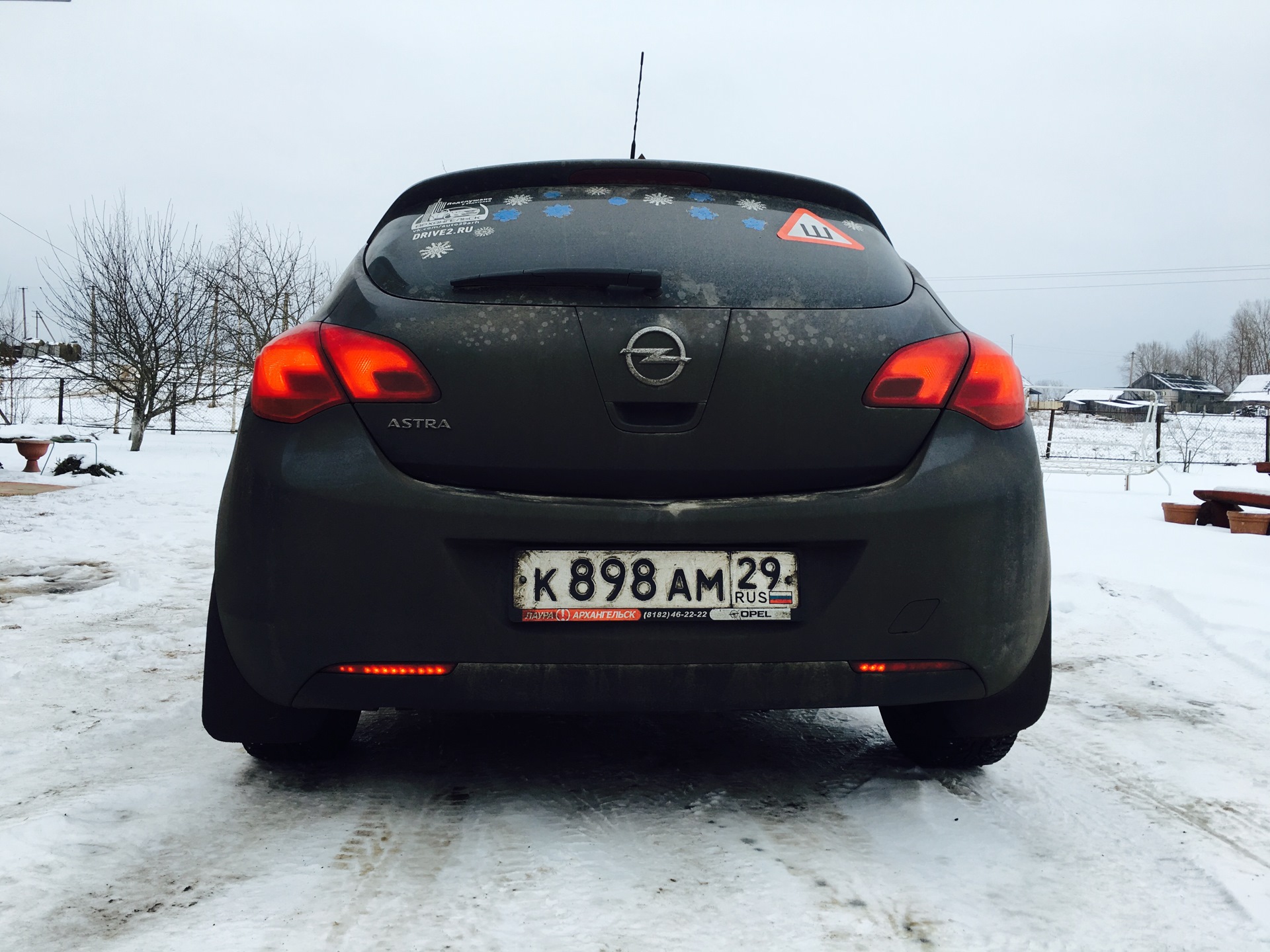 Замена катафотов) — Opel Astra J, 1,6 л, 2010 года | стайлинг | DRIVE2