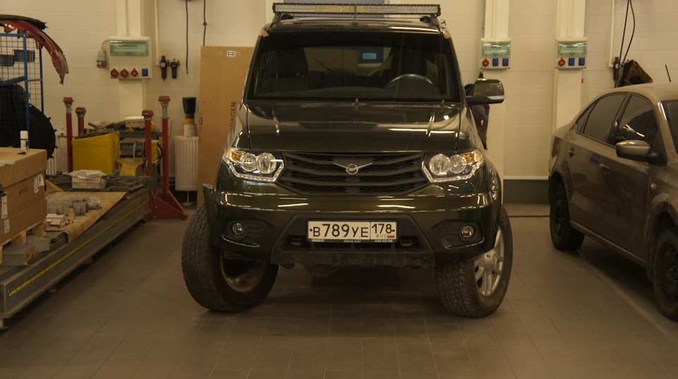 Фото в бортжурнале УАЗ Patriot