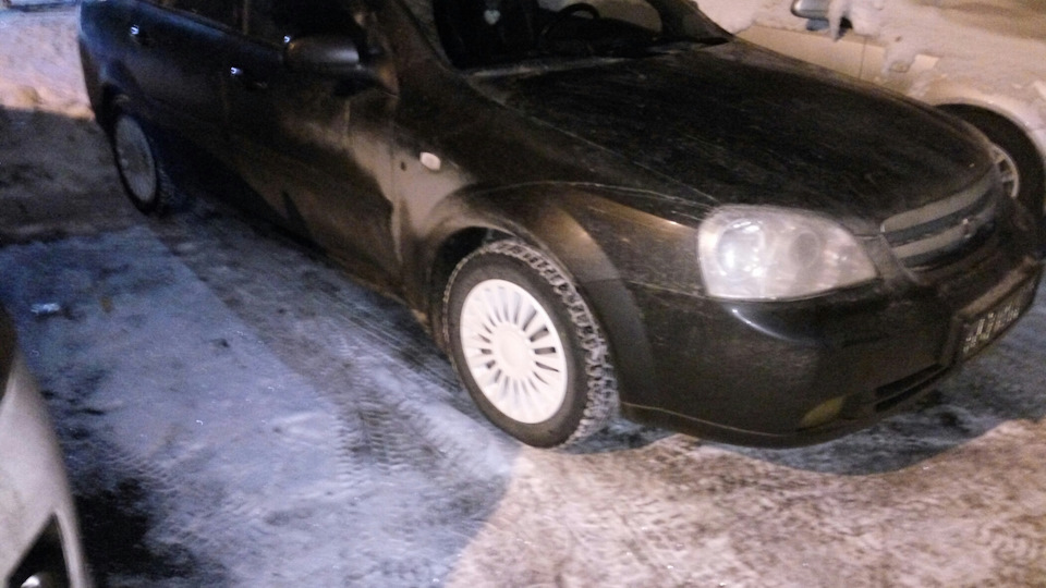 Пришла зима, пора не красивых дисков — Chevrolet Lacetti Sedan, 1,6 л ...